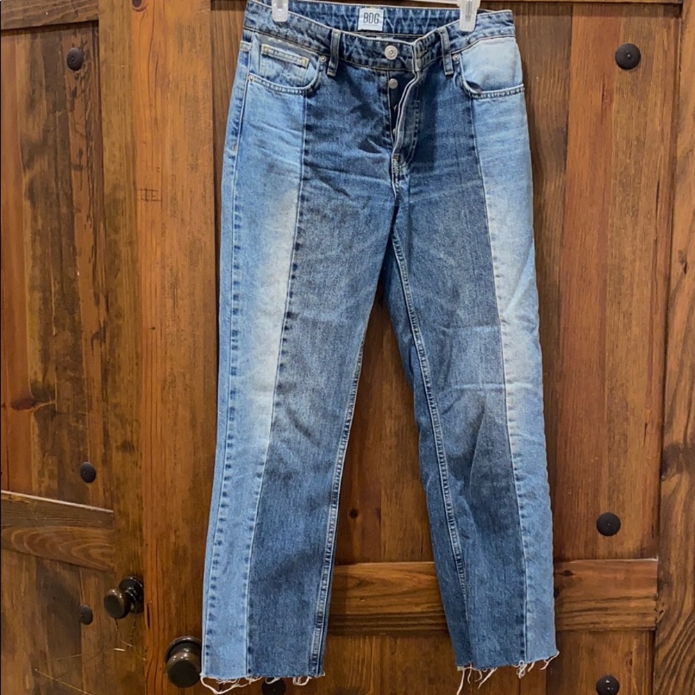 Urban outfitters-BDG two toned straight leg jeans